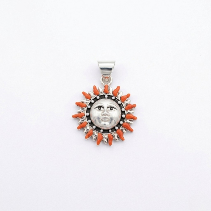 Sun Face Pendant